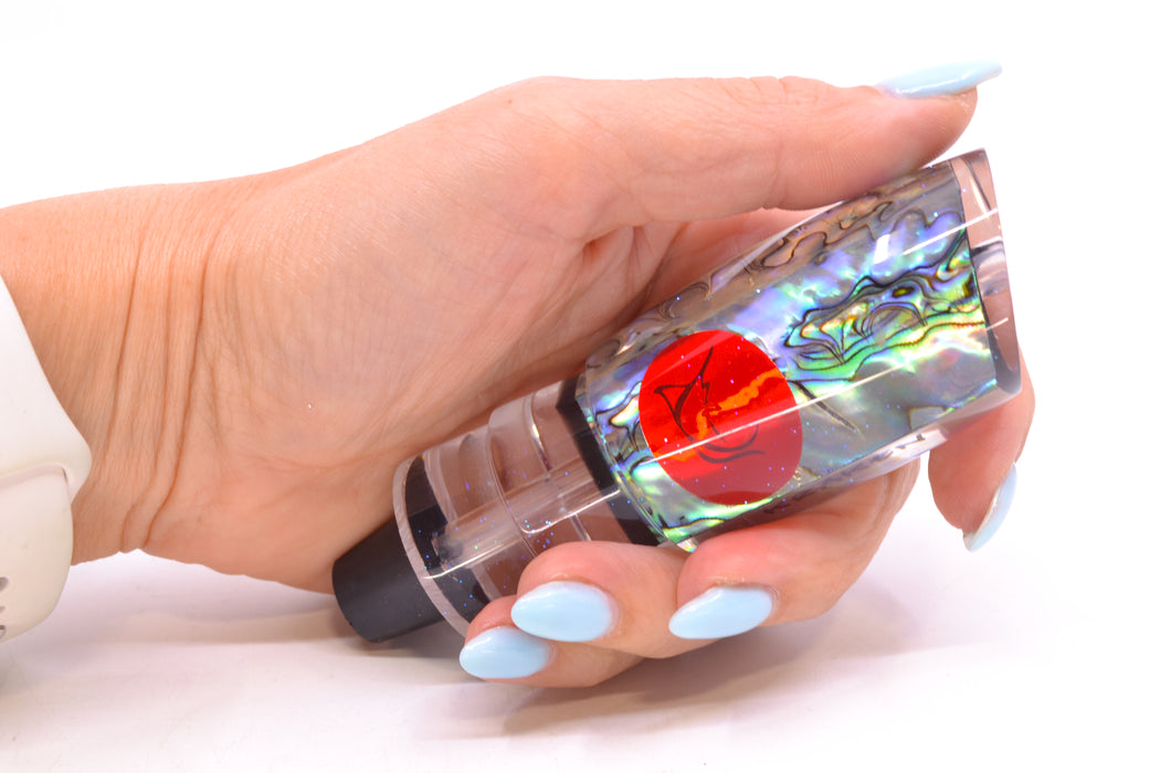 Bonze Lures Paua Shell Red Eyes Kraken 10" 5oz