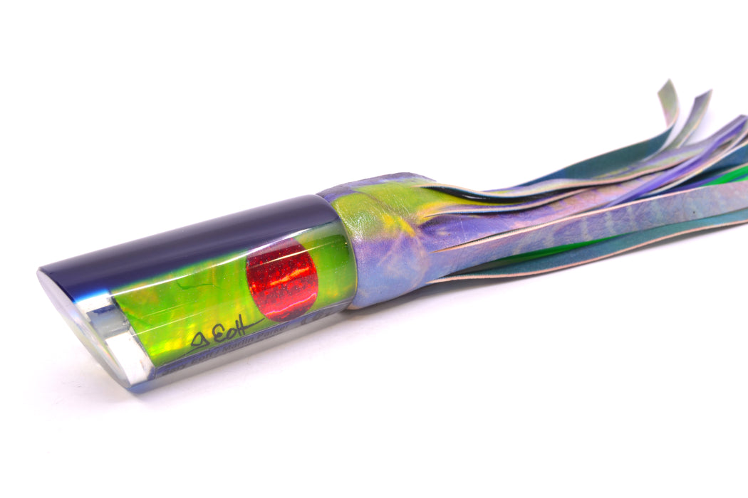 Marlin Magic Lures Green MOP Blue Back Large Tube 12" 7oz ALV Vinyl Yellowfin