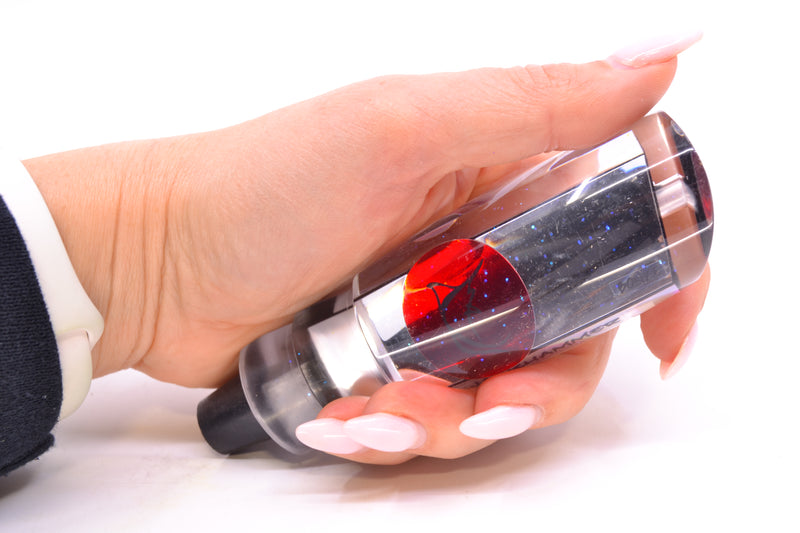 Bonze Lures Clear Mirrored Red Eyes Jackhammer 10" 6oz