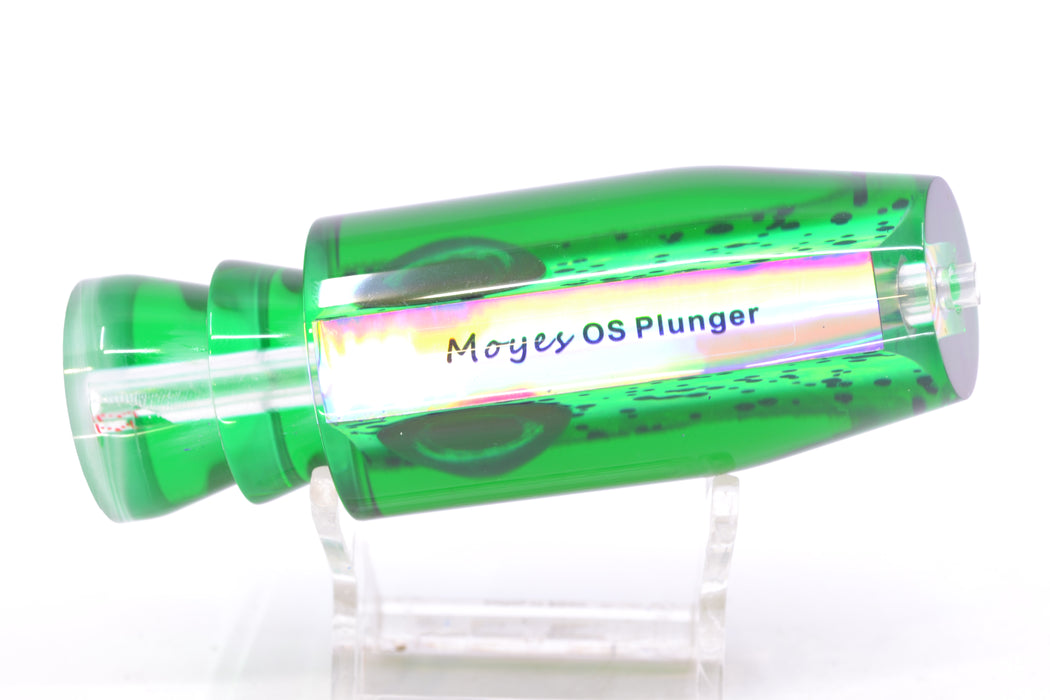 Moyes Lures Mahi MOP Green Back Taxi Eyes O.S. Plunger 12" 4.2oz GZE