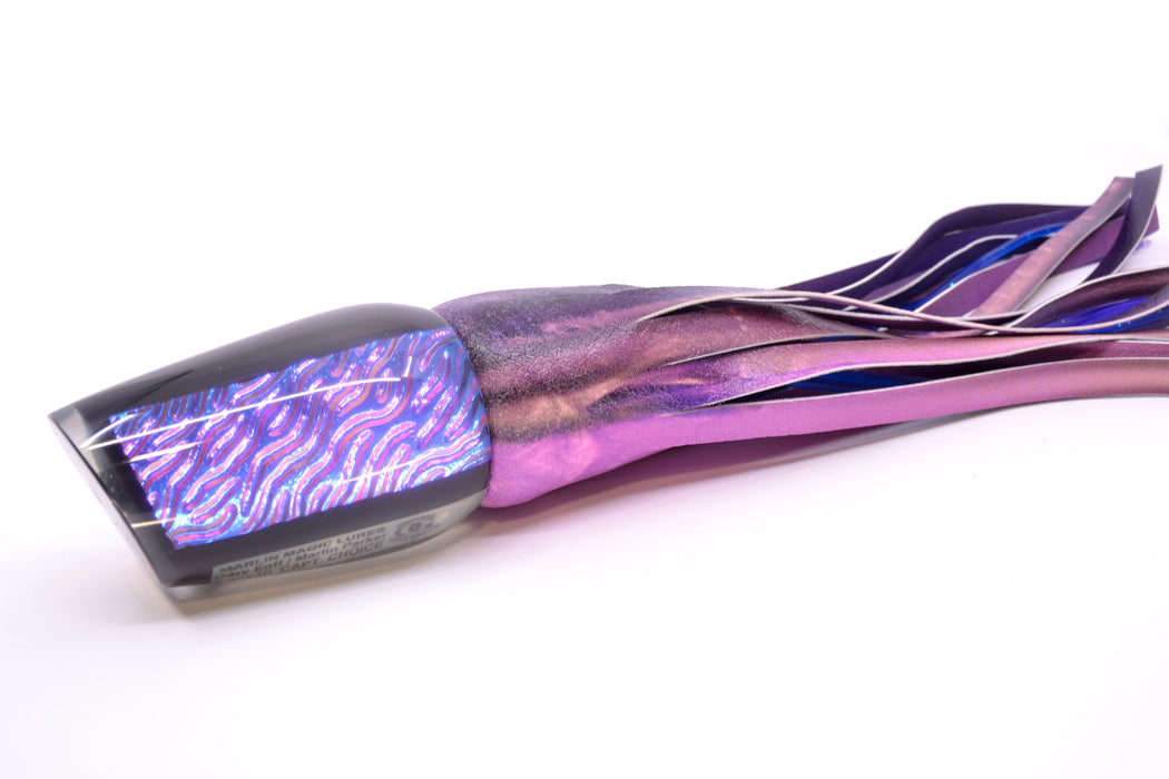 Marlin Magic Lures Purple-Blue Lava Black Magic Captain's Choice 14" 11oz ALV Skipjack GZE