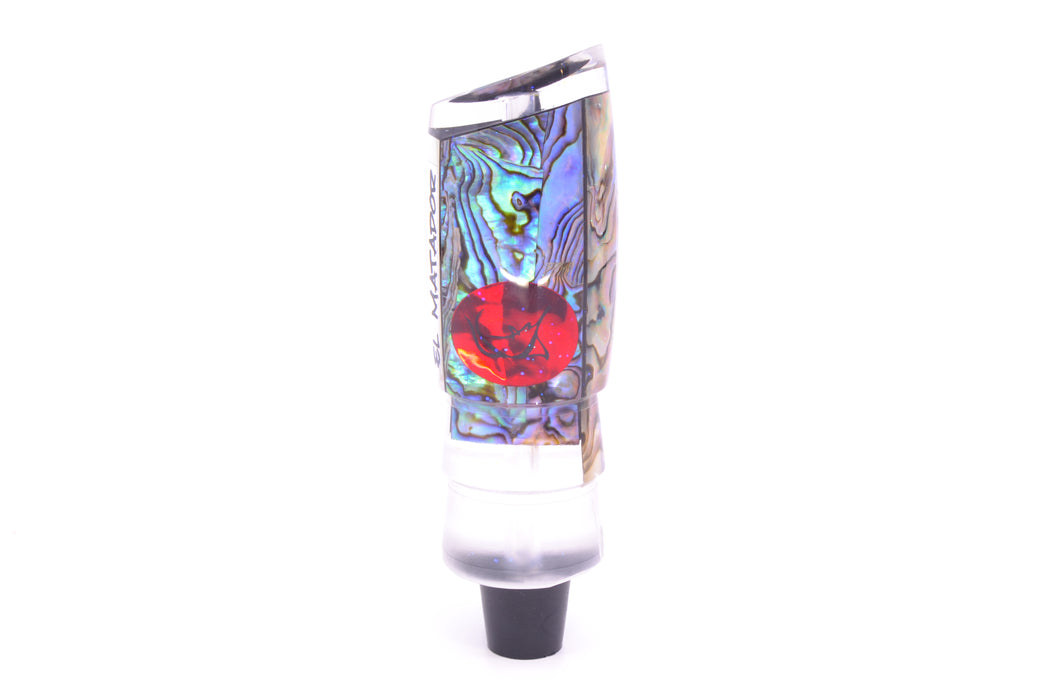 Bonze Lures Paua Shell Red Eyes El Matador 10" 3oz
