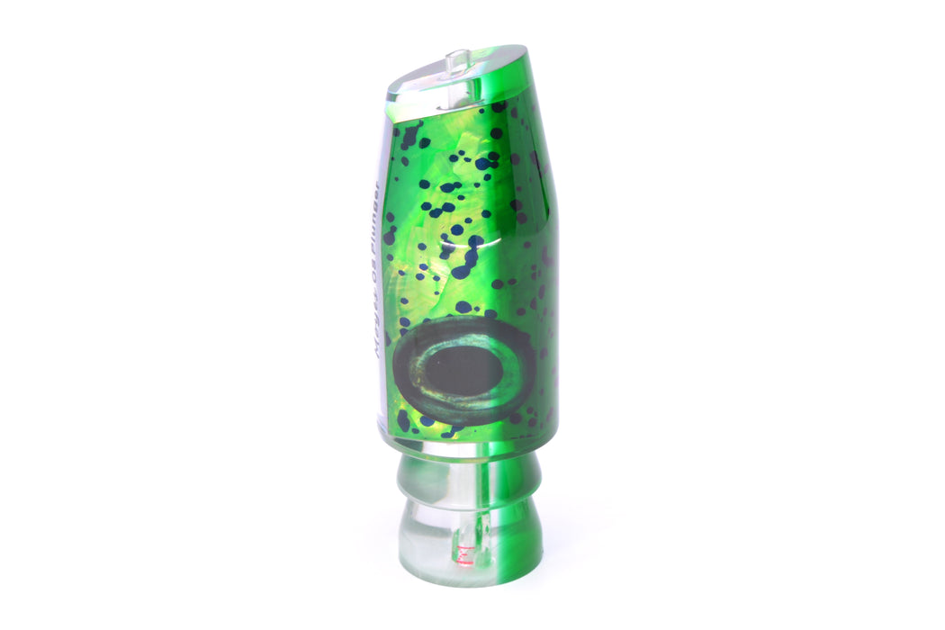 Moyes Lures Mahi MOP Green Back Taxi Eyes O.S. Plunger 12" 4.2oz GZE