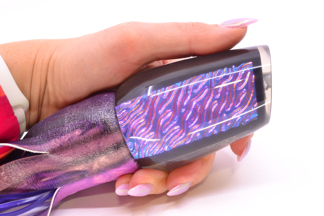 Marlin Magic Lures Purple-Blue Lava Black Magic Captain's Choice 14" 11oz ALV Skipjack GZE