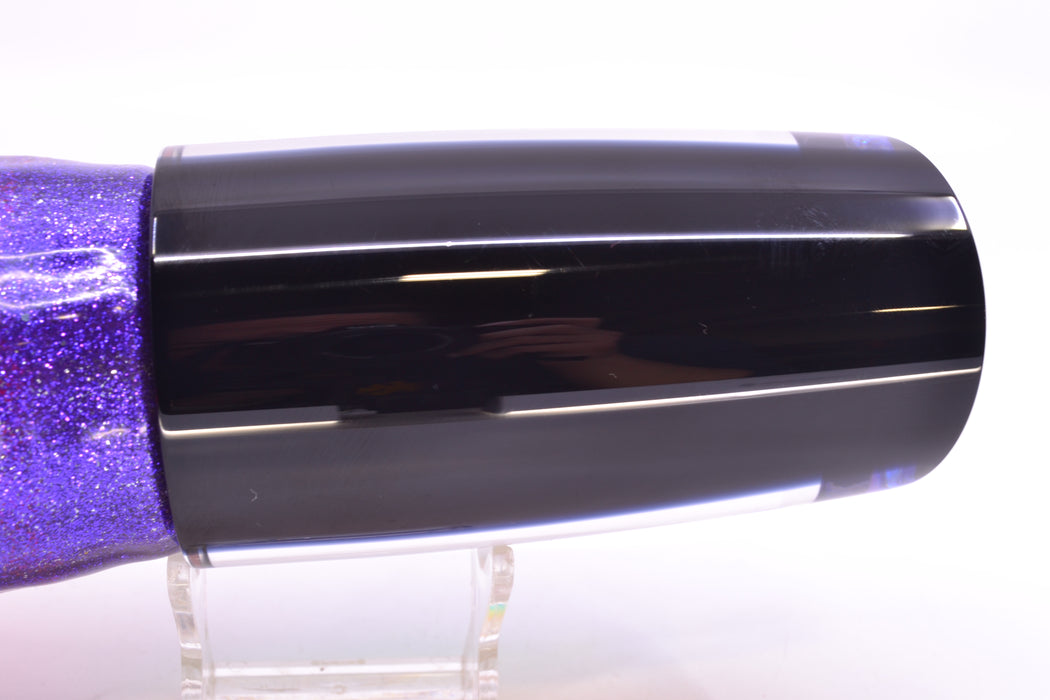 Moyes Lures Pink-Purple Dichro Black Back Taxi Eyes XXL B.C.K. Teaser 22oz Skirted