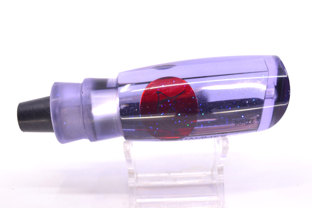 Bonze Lures Light Purple Mirrored Red Eyes Jackhammer 10" 6oz