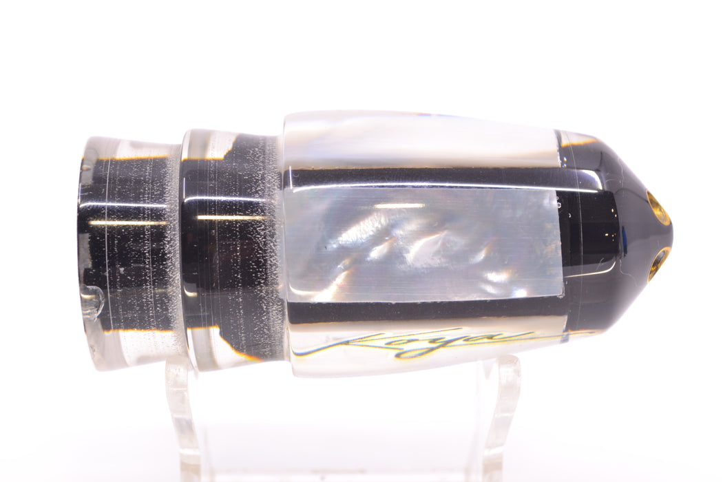 Koya Lures White MOP Black Pearl 4-Hole Bullet 9"+ 6oz