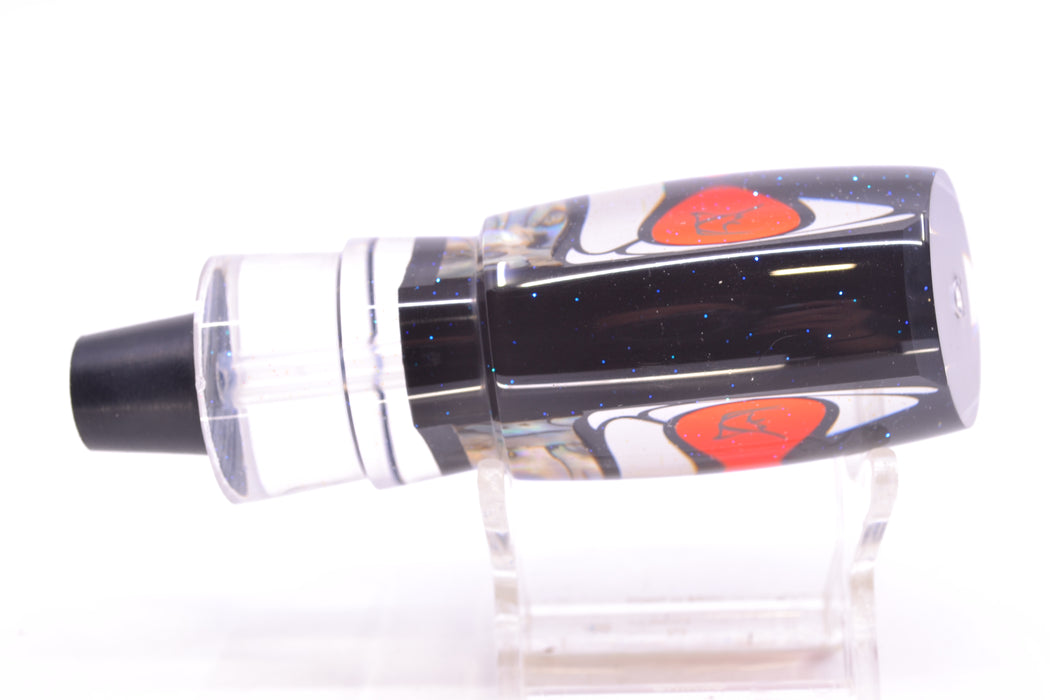 Bonze Lures Hydra Silver-Paua Fish Red Eyes Kraken 10" 5oz