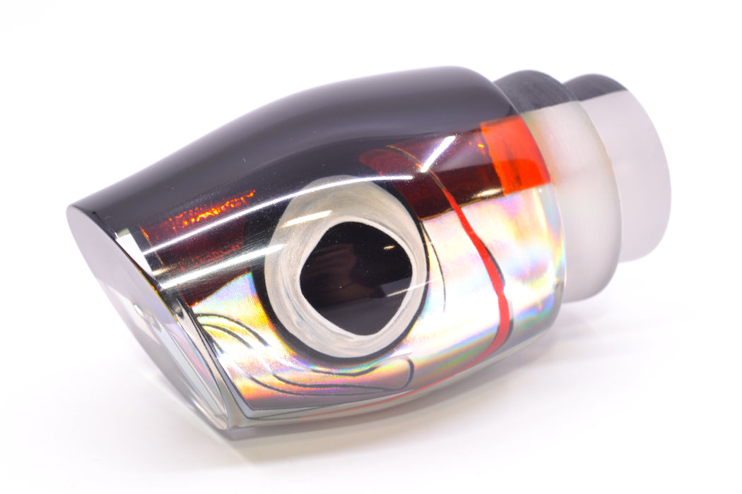 LS Lures Red Rainbow-Silver Rainbow Black Back XL Gremlin 14" 10.5oz GZE