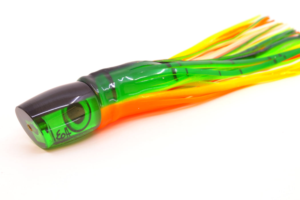 Marlin Magic Green MOP Black Back Tiny Ruckus 7" 3oz Skirted Guacamaya
