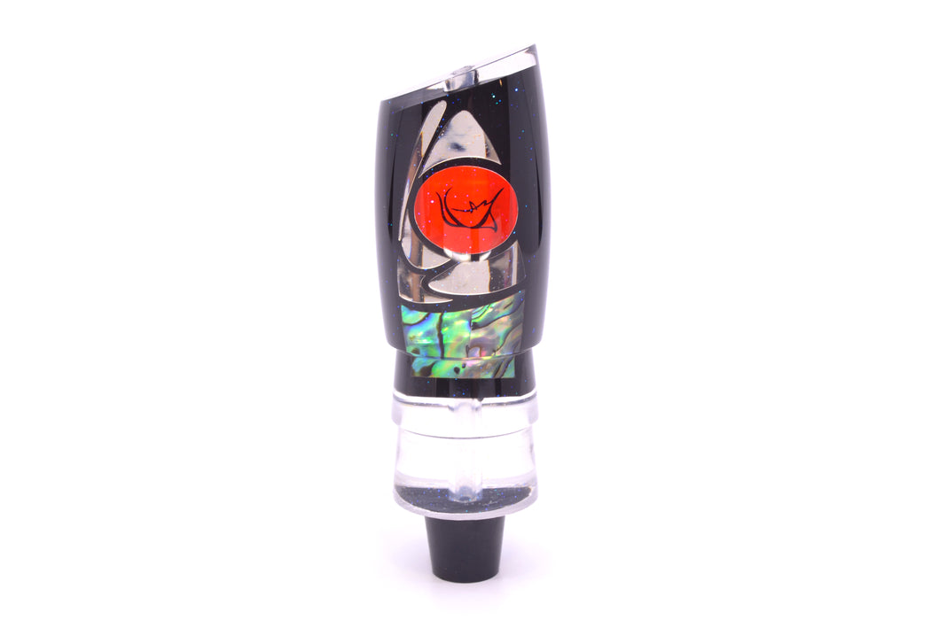 Bonze Lures Hydra Silver-Paua Fish Red Eyes Kraken 10" 5oz