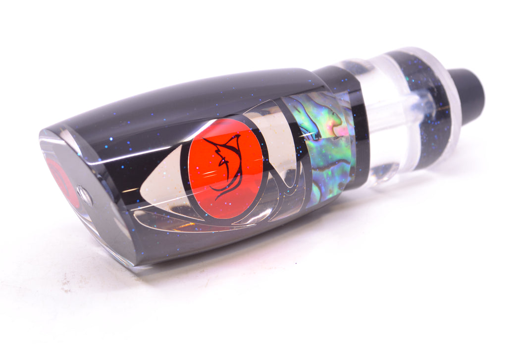 Bonze Lures Hydra Silver-Paua Fish Red Eyes Kraken 10" 5oz
