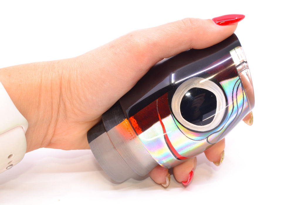 LS Lures Red Rainbow-Silver Rainbow Black Back XL Gremlin 14" 10.5oz GZE