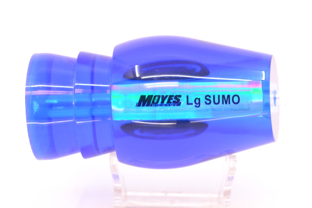 Moyes Lures Ice Blue MOP Blue Back Taxi Eyes Large Sumo 14" 8oz