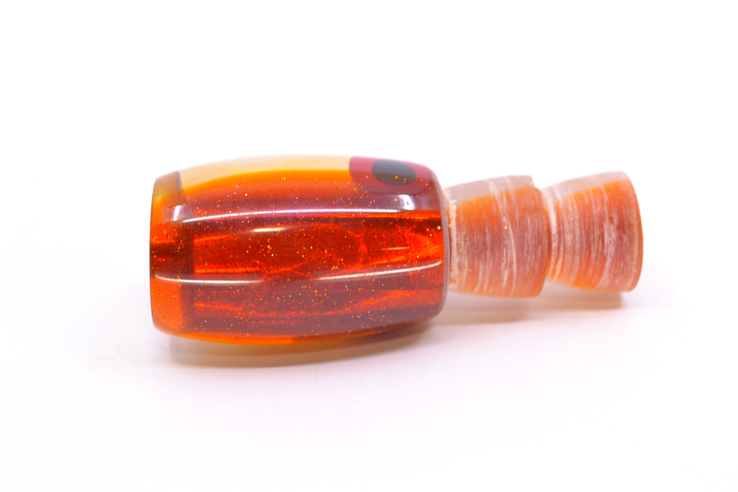 Coggin Lures Golden MOP Root Beer Back Black-Red Eyes Maui Peanut 5.5" 1.6oz