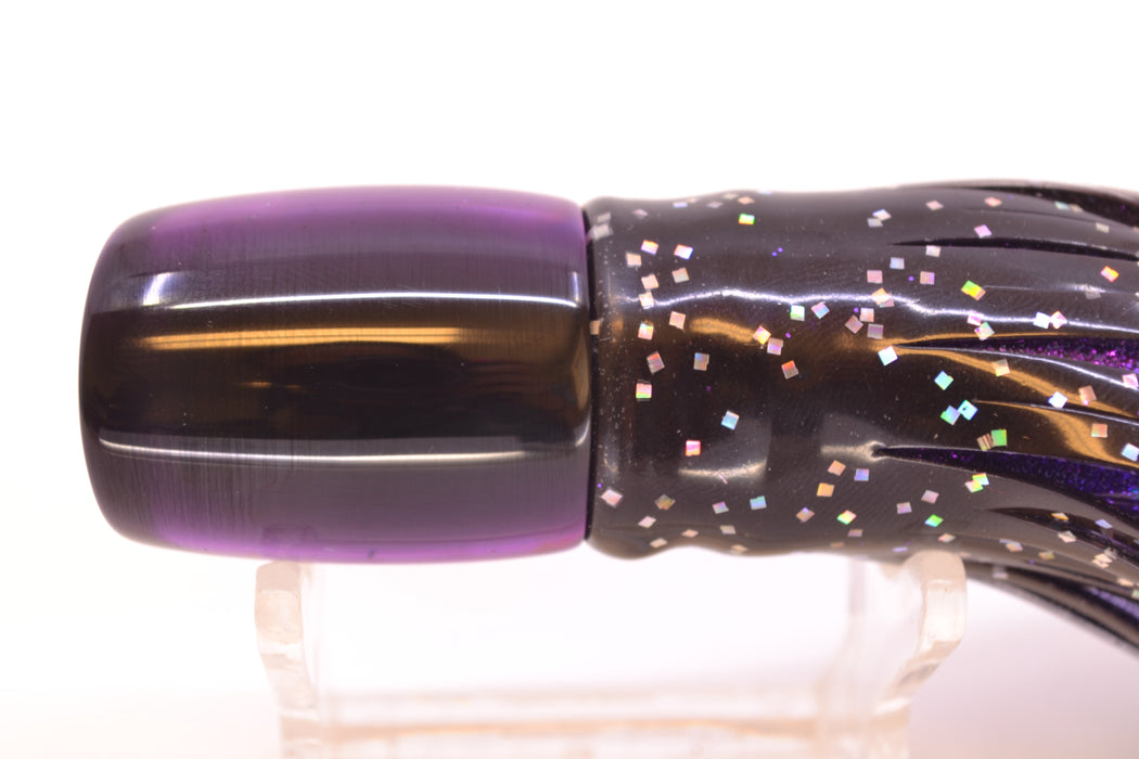 Marlin Magic Purple MOP Black Back Tiny Ruckus 7" 3oz Skirted Black/Purple