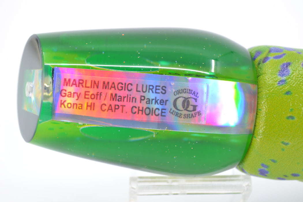 Marlin Magic Mahi Mahi MOP Green Back Taxi Eyes #1 Captain's Choice 14" 11oz ALV Mahi