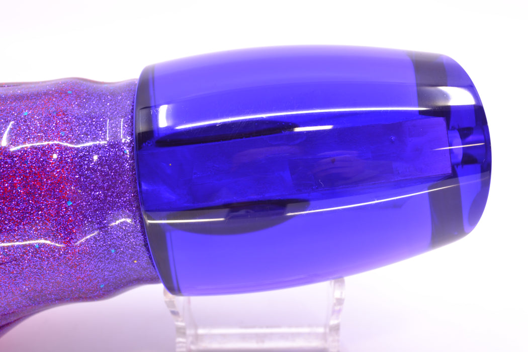 Moyes Lures Light Purple MOP Purple Back XL J-Boy Teaser 18.2oz Skirted Purple