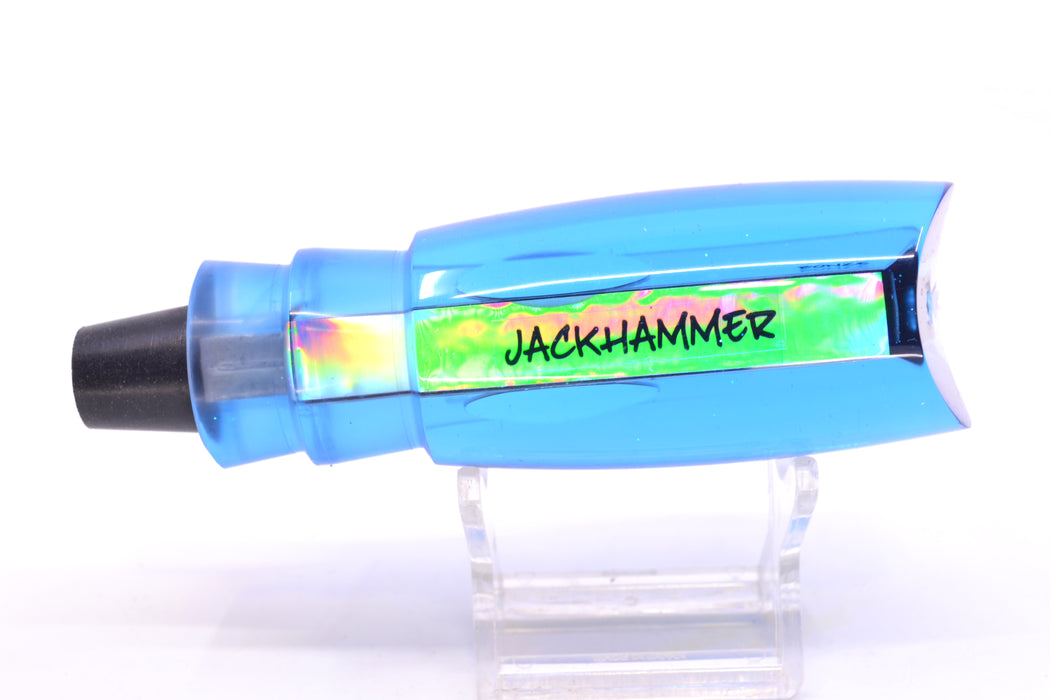 Bonze Lures Ice Blue Mirrored Red Eyes Jackhammer 10" 6oz