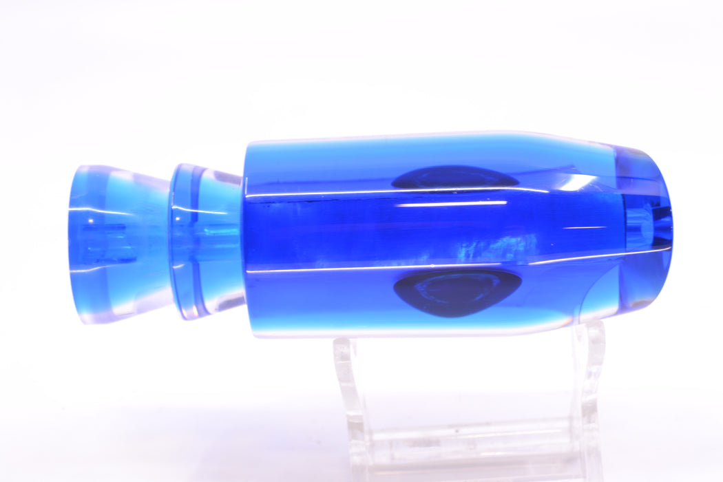 Moyes Lures White MOP Blue Back Taxi Eyes Davey Boy 12" 5oz