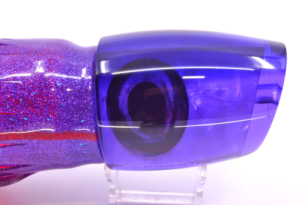 Moyes Lures Light Purple MOP Purple Back XL J-Boy Teaser 18.2oz Skirted Purple