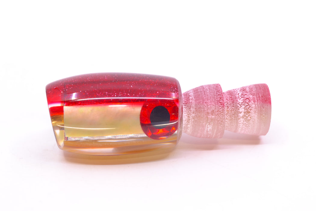 Coggin Lures Golden MOP Red Back Black-Red Eyes Maui Peanut 5.5" 1.6oz