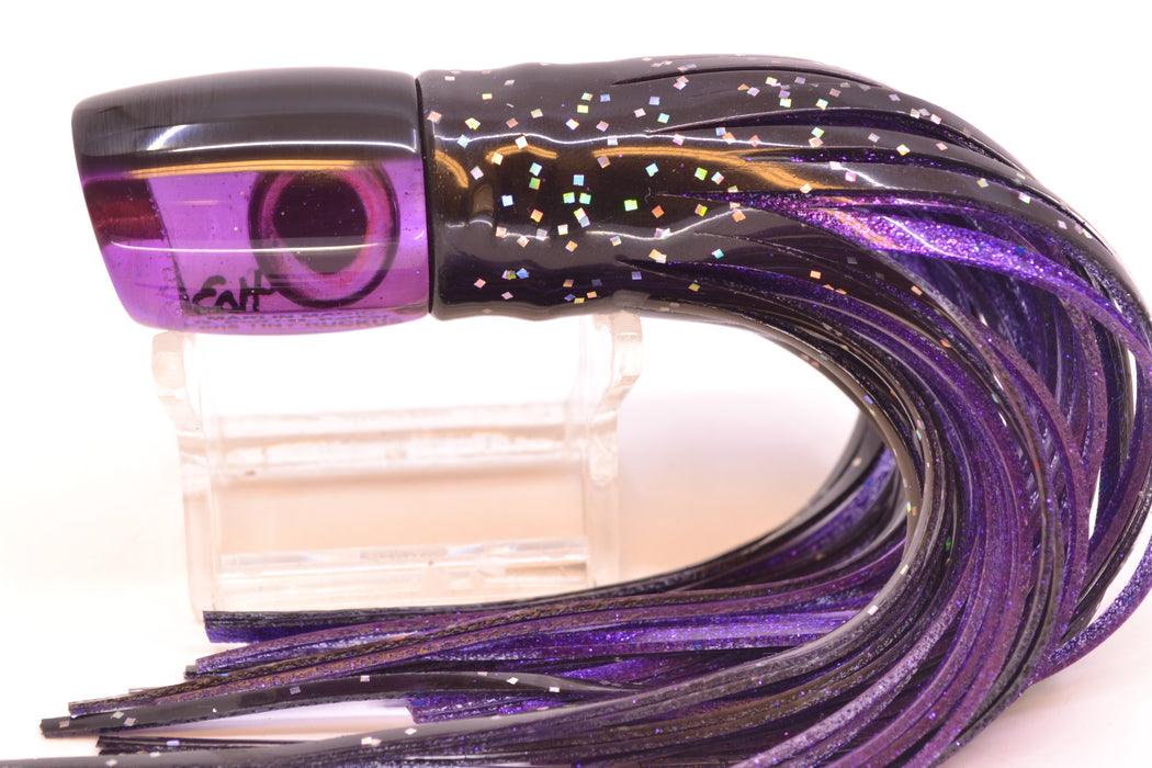Marlin Magic Purple MOP Black Back Tiny Ruckus 7" 3oz Skirted Black/Purple