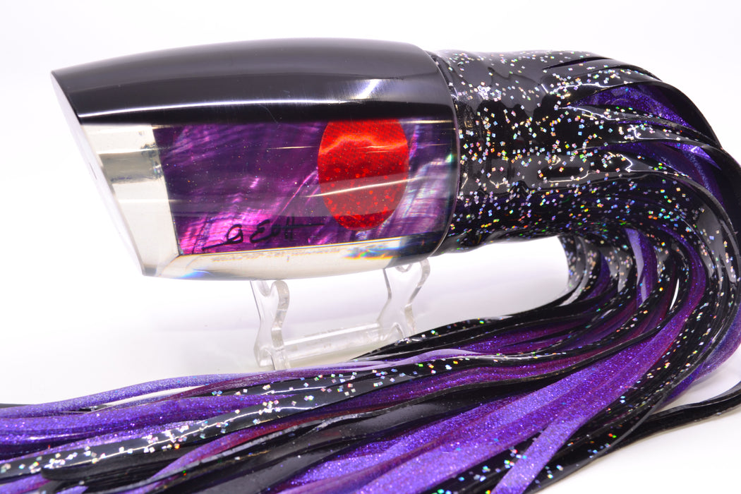 Marlin Magic Purple MOP Black Back XXL Ruckus Teaser 18" 20oz Skirted Black/Purple GZE