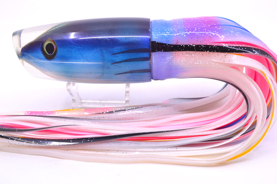 Ali'i Kai Lures Skipjack Fish Head Large Plunger 14" 12.5oz Skirted Gay Bob GZE