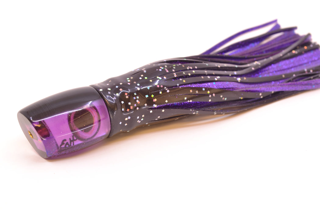 Marlin Magic Purple MOP Black Back Tiny Ruckus 7" 3oz Skirted Black/Purple