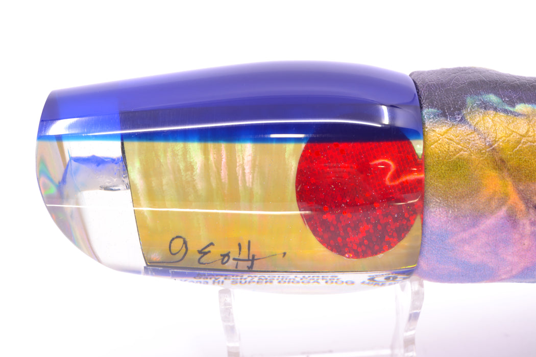 Marlin Magic Golden MOP Blue Back Red Eyes Super Digga Dog 16" 12oz ALV Yellowfin