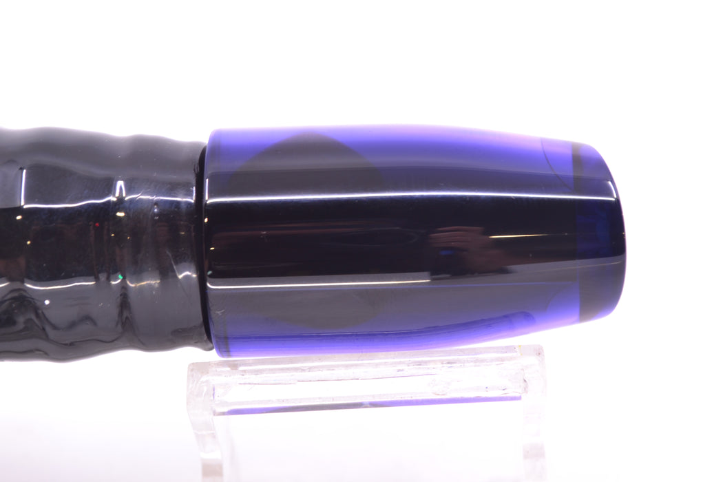 Moyes Lures Purple Mirrored Black Back Small Plunger 9" 5oz Skirted Skipjack GZE