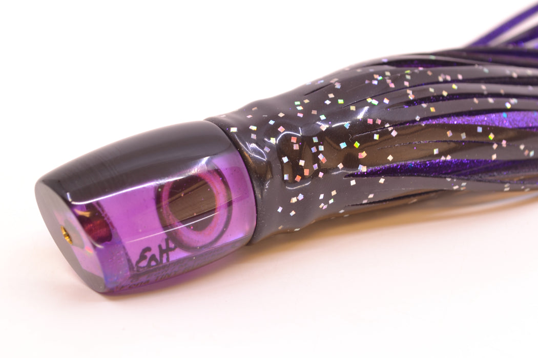 Marlin Magic Purple MOP Black Back Tiny Ruckus 7" 3oz Skirted Black/Purple