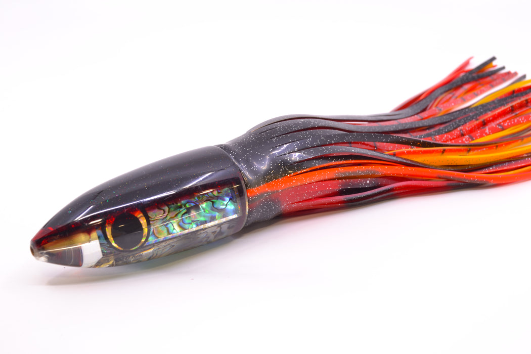 Polu Kai Paua Shell Black-Red Back Rocket Man Bullet 9"+ 11.5oz Skirted Black-Red Pre-Owned GZE