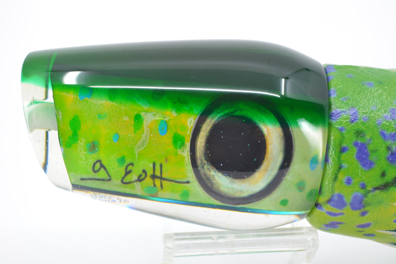 Marlin Magic Mahi Mahi MOP Green Back Taxi Eyes #2 Captain's Choice 14" 11oz ALV Mahi