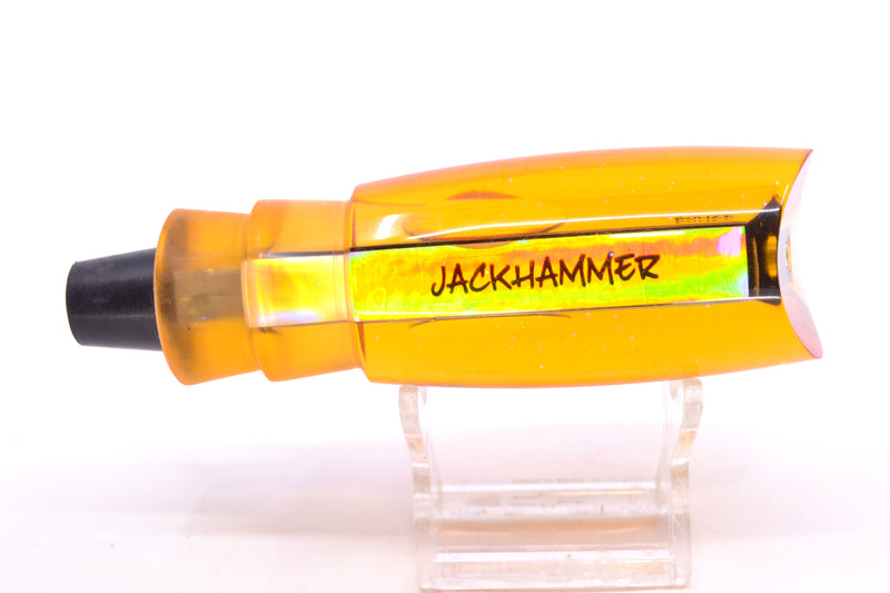 Bonze Lures Orange Mirrored Red Eyes Jackhammer 10" 6oz