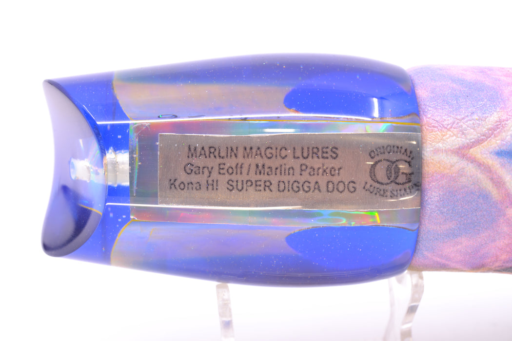 Marlin Magic Golden MOP Blue Back Red Eyes Super Digga Dog 16" 12oz ALV Yellowfin