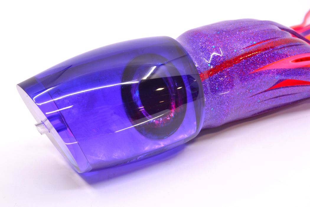 Moyes Lures Light Purple MOP Purple Back XL J-Boy Teaser 18.2oz Skirted Purple