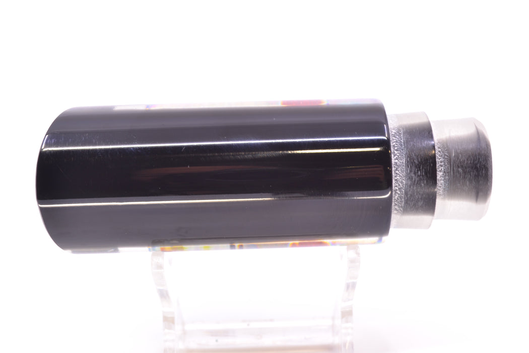 Marlin Magic Lures Blue-Purple Abalone Black Back Red Eyes Large Tube 12" 5.5oz