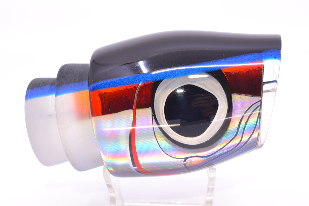 LS Lures Red Rainbow-Silver Rainbow Black-Blue Back XL Gremlin 14" 10.5oz GZE