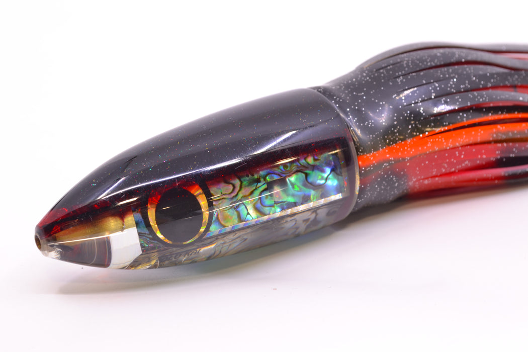 Polu Kai Paua Shell Black-Red Back Rocket Man Bullet 9"+ 11.5oz Skirted Black-Red Pre-Owned GZE