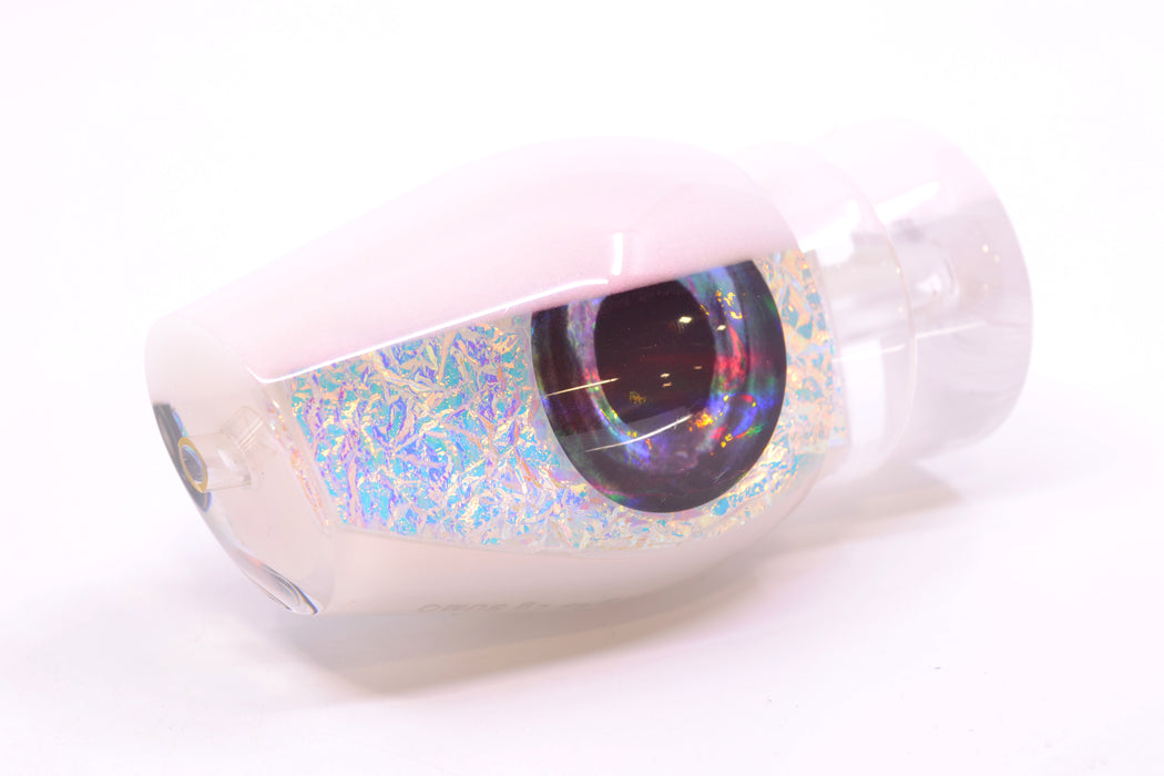 Moyes Lures Ice Rainbow Dichro Strawberry Pearl Back Taxi Eyes Large Sumo 14" 8oz GZE