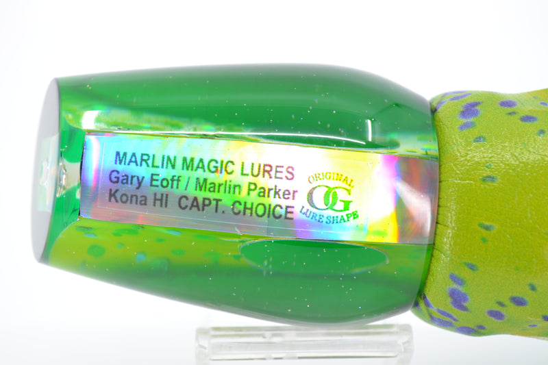 Marlin Magic Mahi Mahi MOP Green Back Taxi Eyes #2 Captain's Choice 14" 11oz ALV Mahi