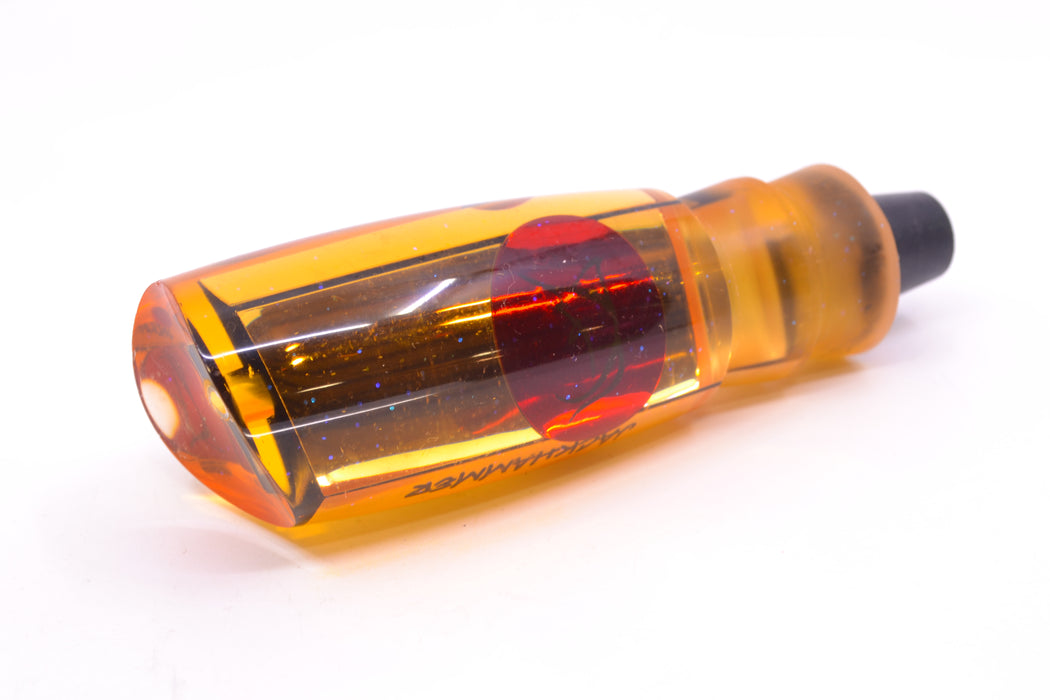 Bonze Lures Orange Mirrored Red Eyes Jackhammer 10" 6oz