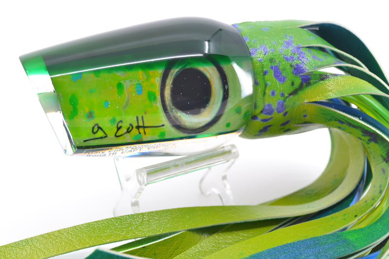 Marlin Magic Mahi Mahi MOP Green Back Taxi Eyes #2 Captain's Choice 14" 11oz ALV Mahi