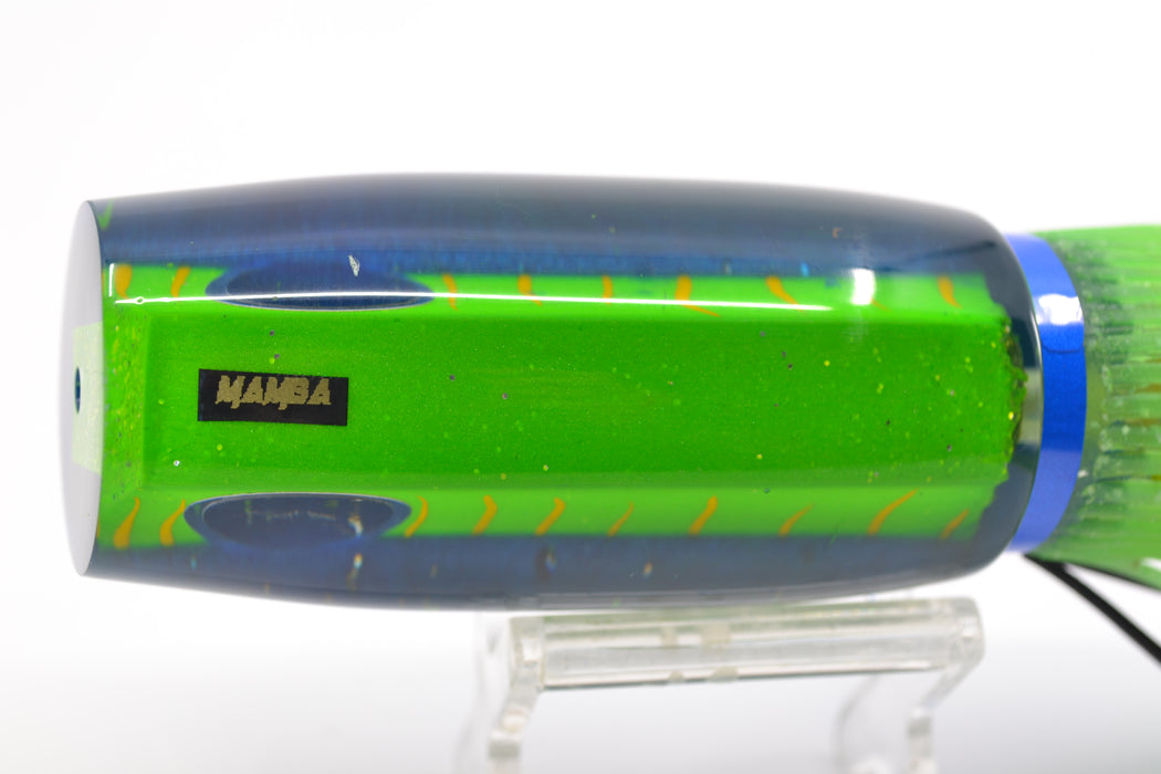 Amaral Lures Green Pearl Blue Back Mamba 15" 9oz