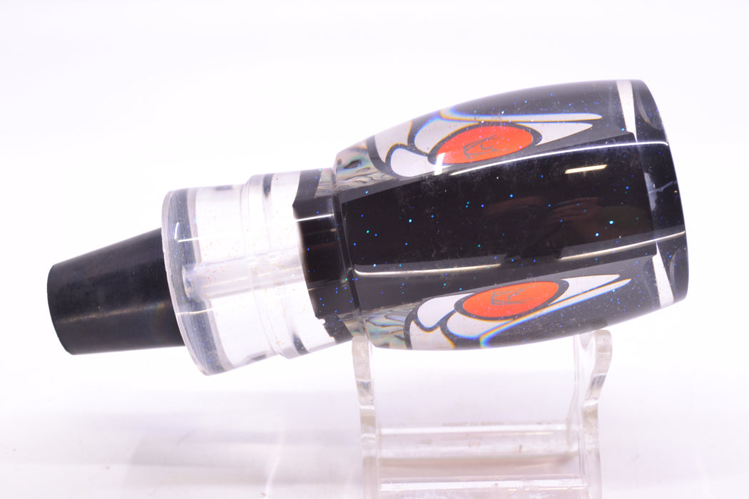 Bonze Lures Hydra Silver-Paua Fish Red Eyes Hercules 12" 5oz