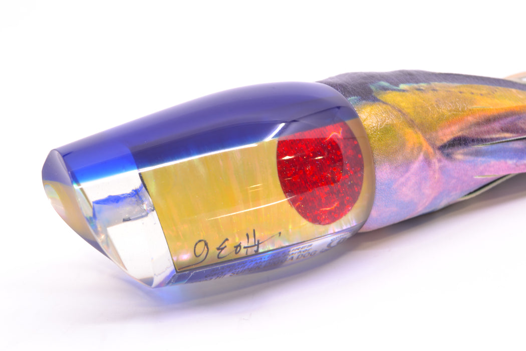 Marlin Magic Golden MOP Blue Back Red Eyes Super Digga Dog 16" 12oz ALV Yellowfin