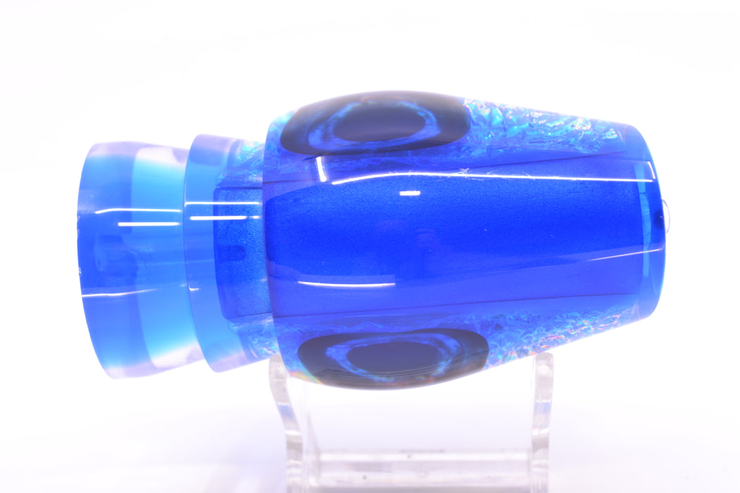 Moyes Lures Blue-Pink Dichro Blue Back Taxi Eyes Large Sumo 14" 8oz GZE