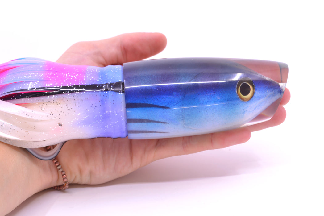 Ali'i Kai Lures Skipjack Fish Head Large Plunger 14" 12.5oz Skirted Gay Bob GZE
